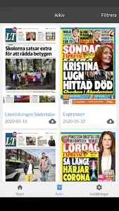 LT Södertälje e-tidning screenshot 1