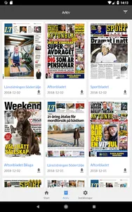 LT Södertälje e-tidning screenshot 3