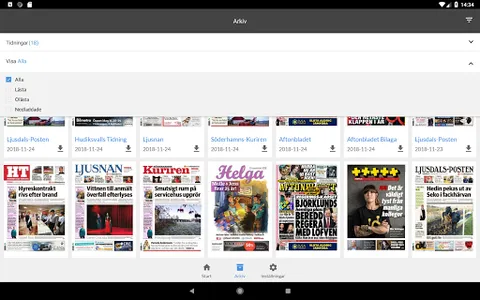 Ljusdals-Posten e-tidning screenshot 7