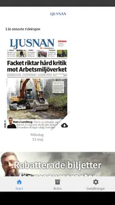 Ljusnan e-tidning screenshot 0