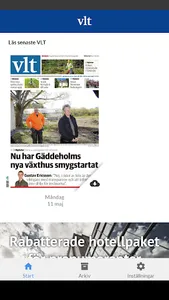 VLT e-tidning screenshot 0
