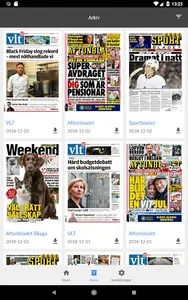 VLT e-tidning screenshot 3