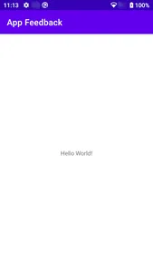 App Feedback screenshot 0