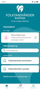 Folktandvården Blekinge screenshot 0