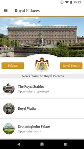 Swedish Royal Palaces screenshot 0