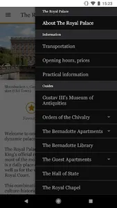 Swedish Royal Palaces screenshot 4