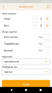 Samtrans Rullstolstaxi screenshot 1