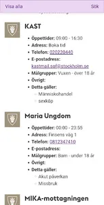 Klarakompassen screenshot 2