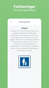 Vägmärkesspelet screenshot 1