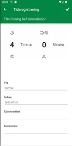 Tickra - Planera & Rapportera screenshot 2