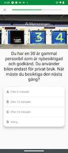 Körkortsfrågor screenshot 0