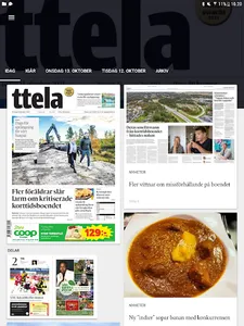 TTELA E-tidning screenshot 5