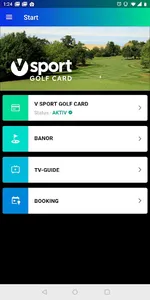 V sport golf card screenshot 0