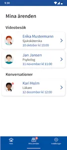 Mottagning screenshot 2