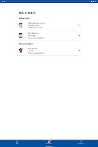 Mottagning screenshot 7