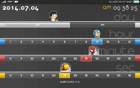 Z04 Clock NOW(특이한 시계) screenshot 0