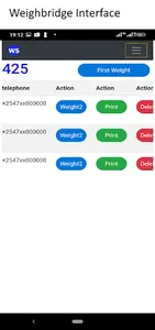 Weigh Suite (Mobile) screenshot 1