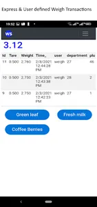 Weigh Suite (Mobile) screenshot 2