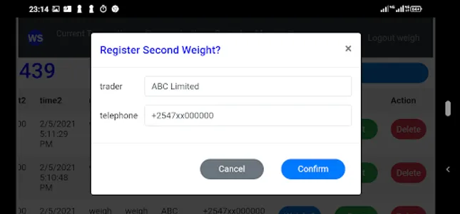 Weigh Suite (Mobile) screenshot 6