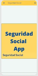 Seguridad Social Info screenshot 1