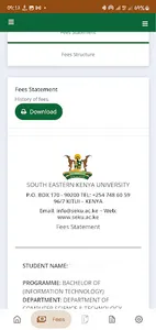 SEKU Portal screenshot 4