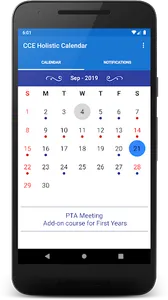 CCE Holistic Calendar screenshot 0
