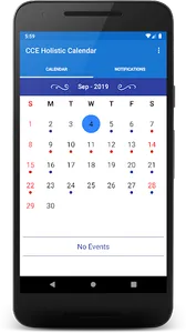 CCE Holistic Calendar screenshot 1