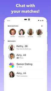 Senior Dating:  Mature Singles screenshot 2