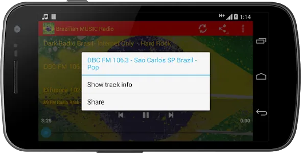 Brazilian MUSIC Radio screenshot 7