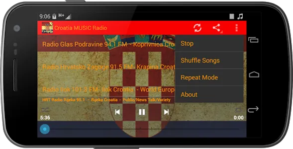 Croatia MUSIC Radio screenshot 21