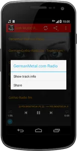 Goth MUSIC Radio screenshot 11