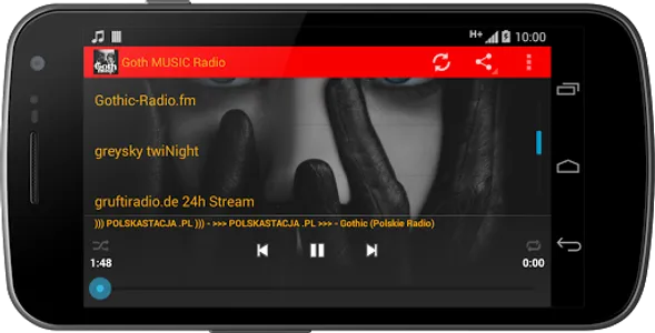 Goth MUSIC Radio screenshot 12