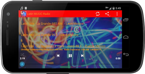 Latin MUSIC Radio screenshot 12