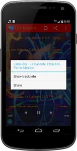 Latin MUSIC Radio screenshot 3