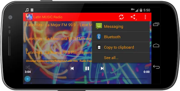 Latin MUSIC Radio screenshot 6