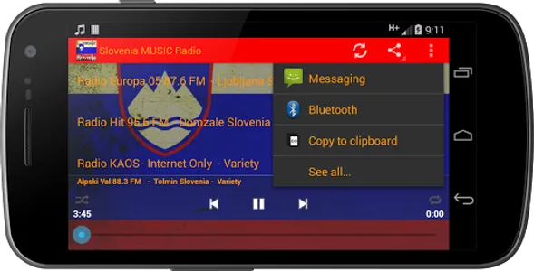 Slovenia MUSIC Radio screenshot 22