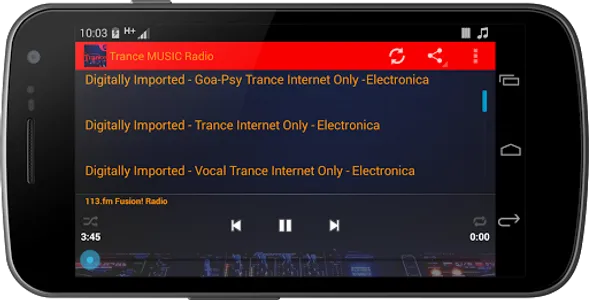 Trance MUSIC Radio screenshot 4