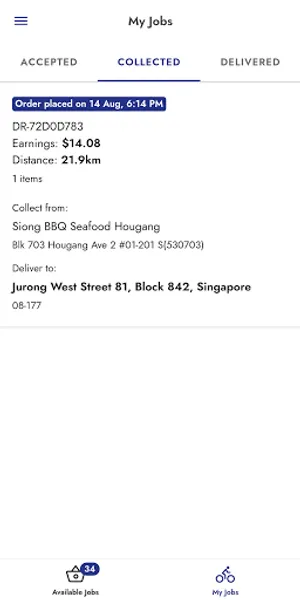 MyDelivery screenshot 3
