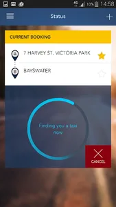 ComfortDelGro SWAN TAXIS App screenshot 2