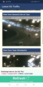 SG Traffic screenshot 1