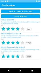 Car Catalogue screenshot 0