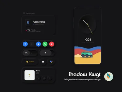 Shadow KWGT screenshot 5