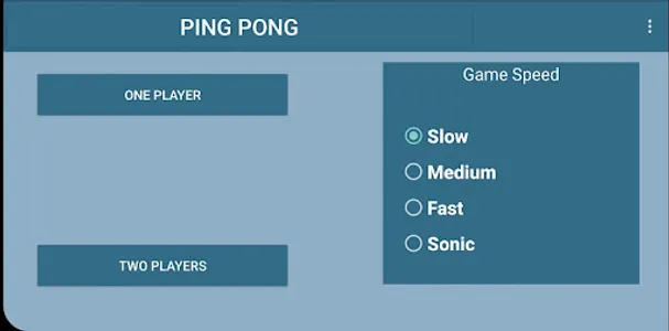 Ping Pong screenshot 1