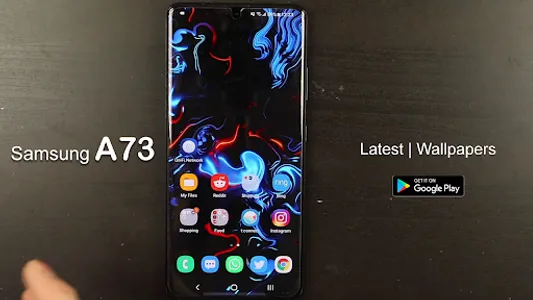 Samsung A73 Launcher Wallpaper screenshot 1