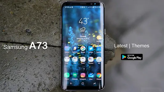 Samsung A73 Launcher Wallpaper screenshot 2