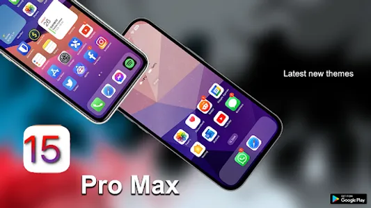 iPhone 15 Pro Max Launcher screenshot 1