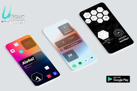 Unique widgets for kwgt screenshot 14
