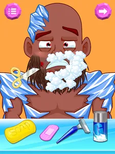 Superhero Shave: Shaving Games screenshot 1