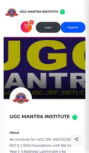 UGC MANTRA Institute screenshot 1