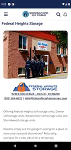 Mountain States Self Storage screenshot 1
